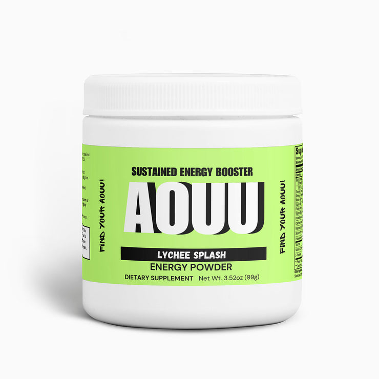 AOUU Energy Powder Lychee Splash